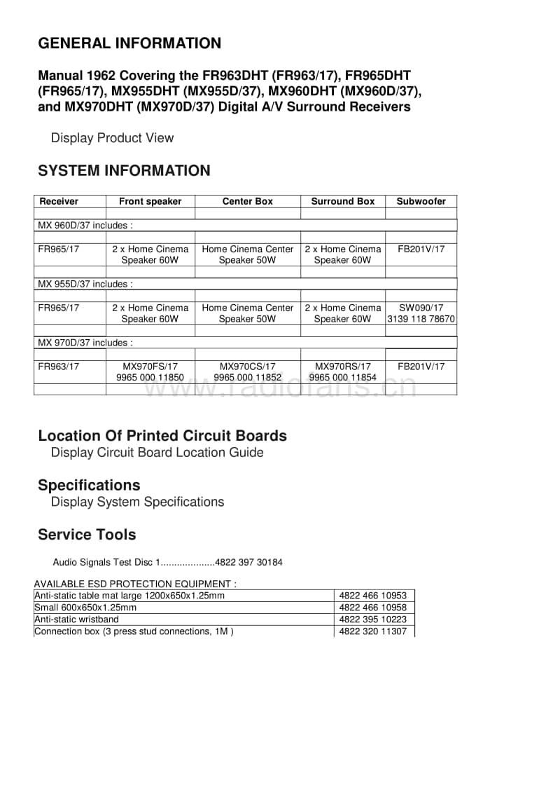 Philips-FR-963-DHT-Service-Manual电路原理图.pdf_第2页