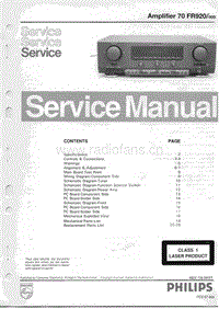 Philips-FR-920-Service-Manual电路原理图.pdf