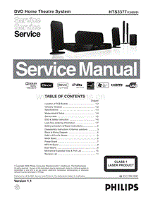 Philips-HTS-3377-Service-Manual电路原理图.pdf