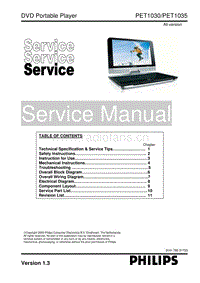 Philips-PET-1035-Service-Manual电路原理图.pdf