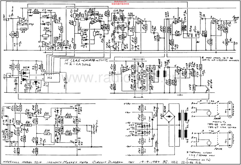 Marshall-3210-Schematic电路原理图.pdf_第1页