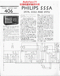 Philips-555-A-Service-Manual电路原理图.pdf