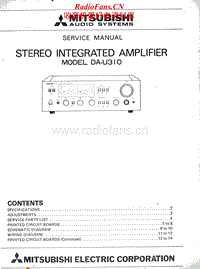 Mitsubishi-DA-U310-schematics电路原理图.pdf