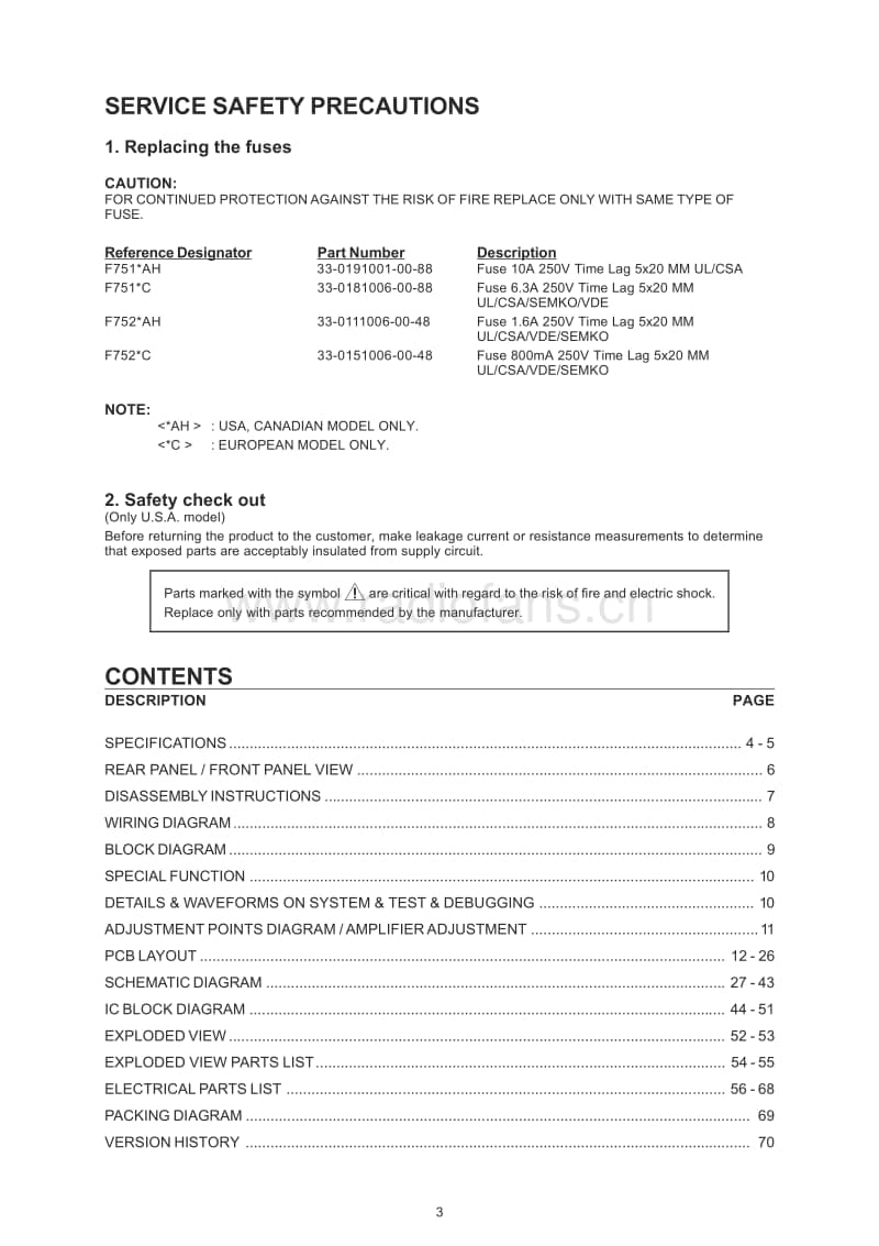 Nad-T-753-Service-Manual电路原理图.pdf_第3页