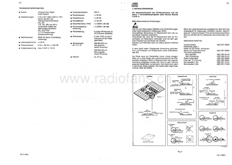 Philips-CD-460-Service-Manual-2电路原理图.pdf_第3页