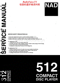 Nad-512-Service-Manual电路原理图.pdf