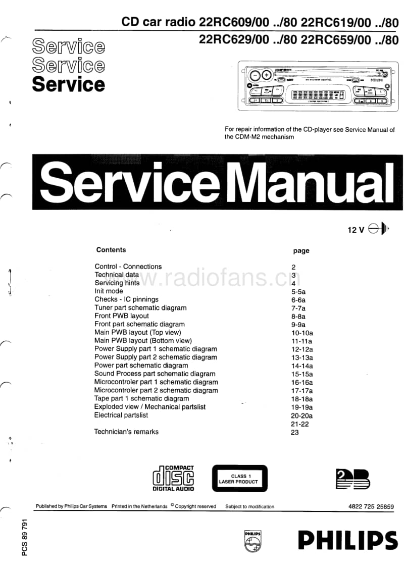 Philips-RC-62980-Service-Manual电路原理图.pdf_第1页