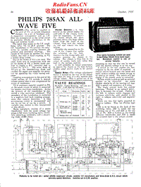 Philips-785-AX-Service-Manual电路原理图.pdf