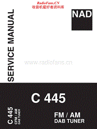 Nad-C-445-Service-Manual电路原理图.pdf