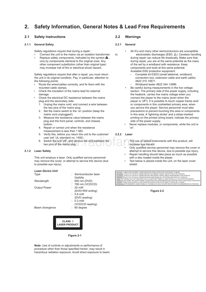 Philips-DVDR-3440-H-Service-Manual电路原理图.pdf_第1页