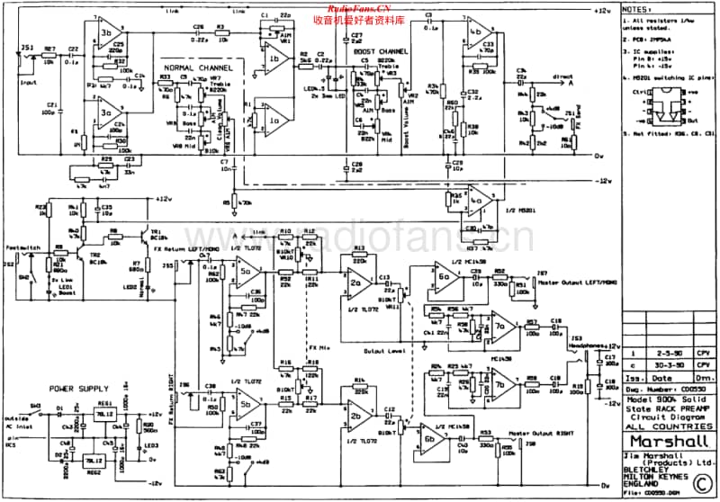Marshall-9004-Preamp-Schematic-Diagram电路原理图.pdf_第1页