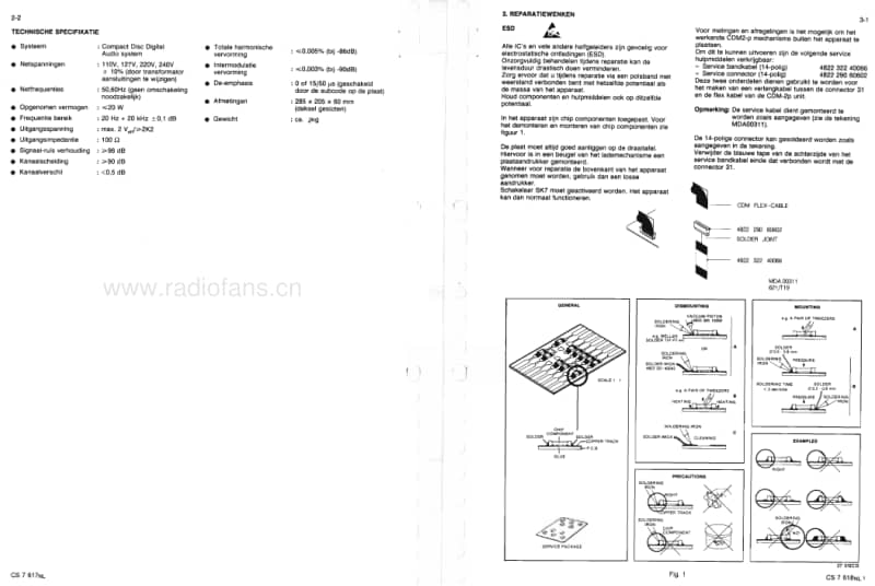 Philips-CD-207-Service-Manual电路原理图.pdf_第3页