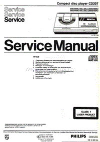 Philips-CD-207-Service-Manual电路原理图.pdf