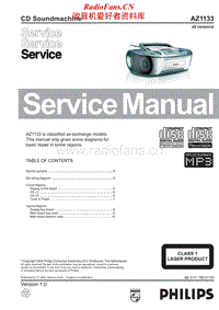 Philips-AZ-1133-Service-Manual电路原理图.pdf