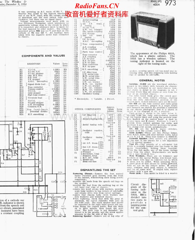 Philips-400-A-Service-Manual电路原理图.pdf_第2页