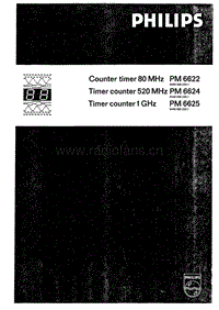 Philips-PM-6624-Service-Manual电路原理图.pdf