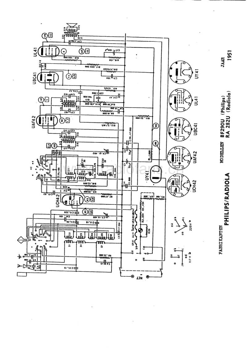 Philips-BF-290-U-Service-Manual电路原理图.pdf_第1页