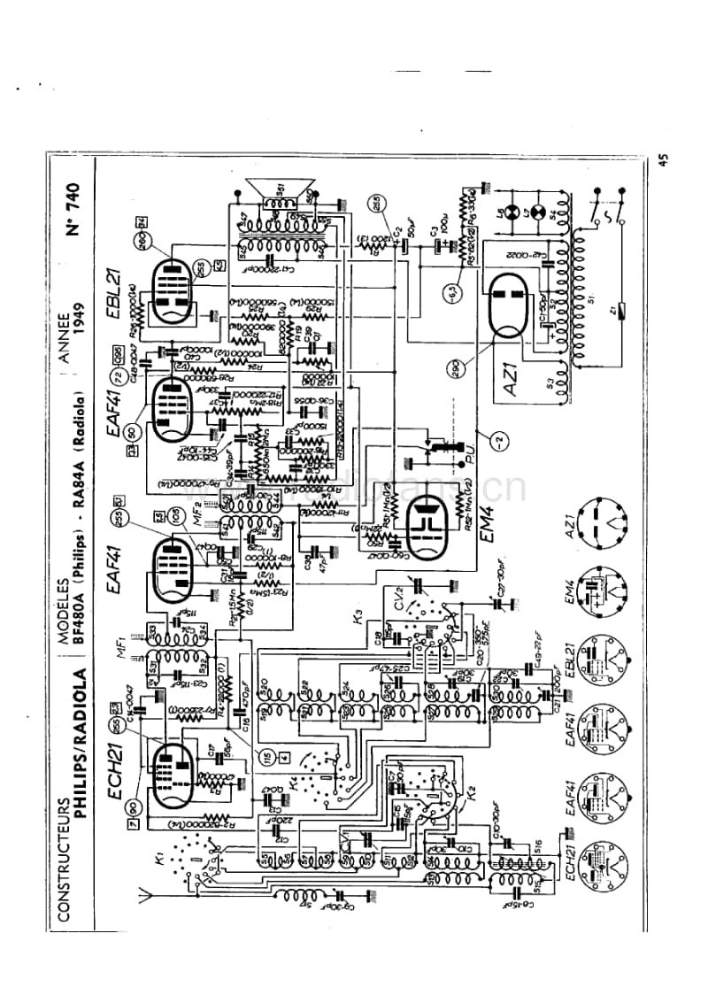 Philips-BF-480-A-Service-Manual电路原理图.pdf_第2页