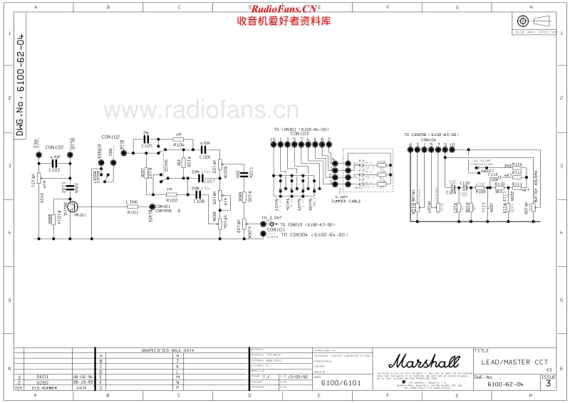 Marshall-6100-6101-6100-62-04-Issue-3-Schematic电路原理图.pdf_第1页