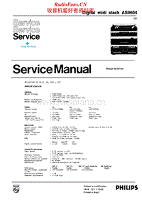Philips-AS-9604-Service-Manual电路原理图.pdf