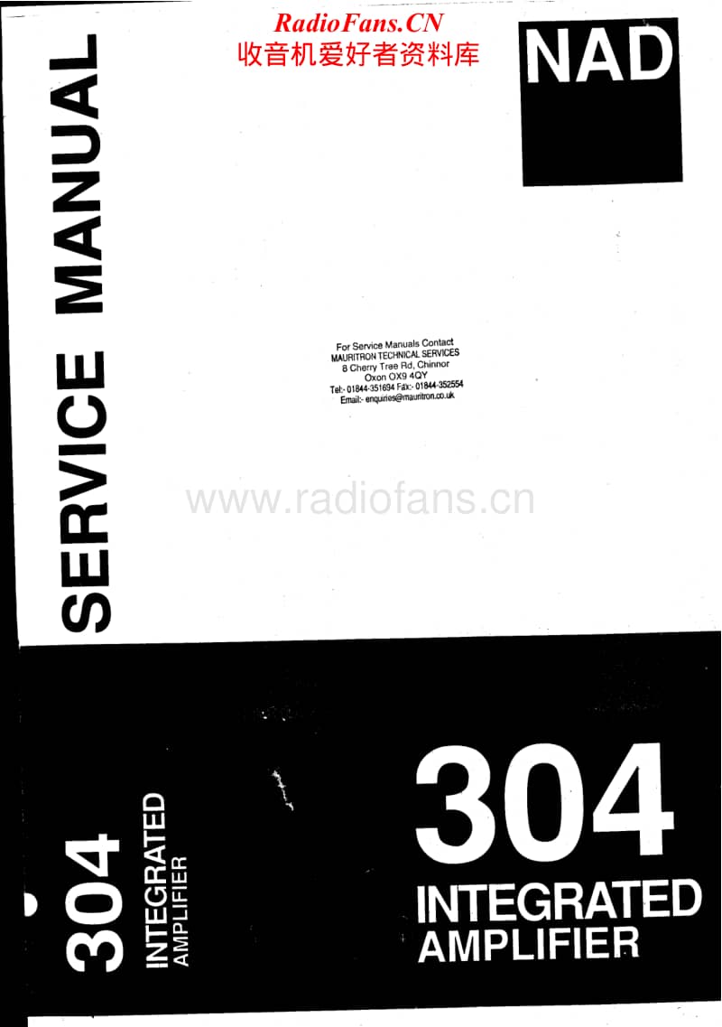 Nad-304-Service-Manual电路原理图.pdf_第1页