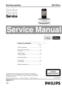 Philips-DS-1100-Service-Manual电路原理图.pdf