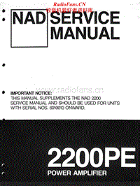 Nad-2200-PE-Service-Manual电路原理图.pdf
