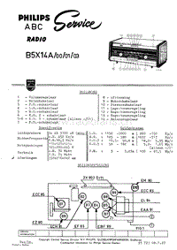 Philips-B-5-X-14-A-Service-Manual电路原理图.pdf