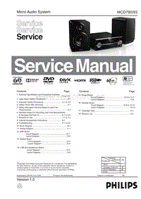 Philips-MCD-780-Service-Manual电路原理图.pdf