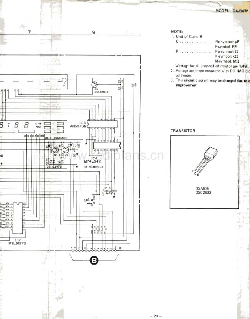 Mitsubishi-DA-R47P-schematics电路原理图.pdf_第3页