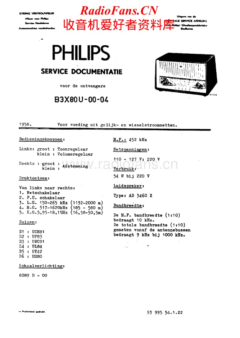 Philips-B-3-X-80-U-Service-Manual电路原理图.pdf_第1页