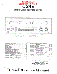 McIntosh-C-34-V-Service-Manual电路原理图.pdf