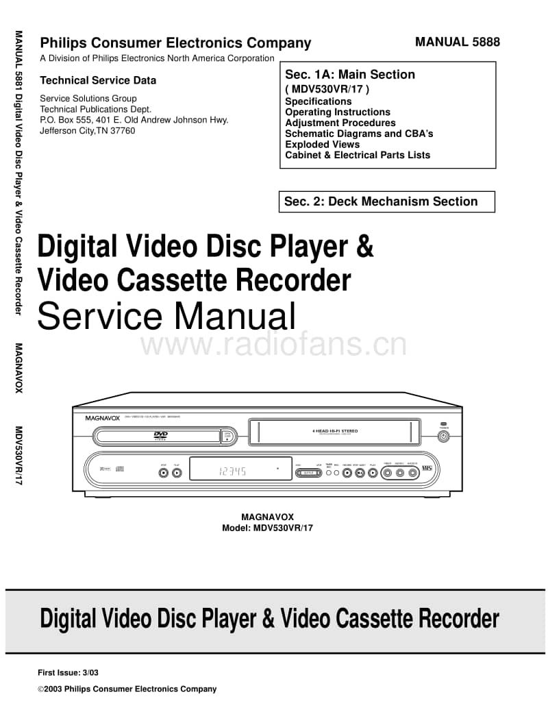 Philips-MDV-430-VT-Service-Manual电路原理图.pdf_第1页