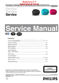 Philips-AZ-300-Service-Manual电路原理图.pdf