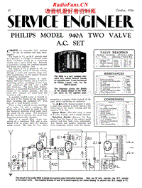 Philips-940-A-Service-Manual电路原理图.pdf