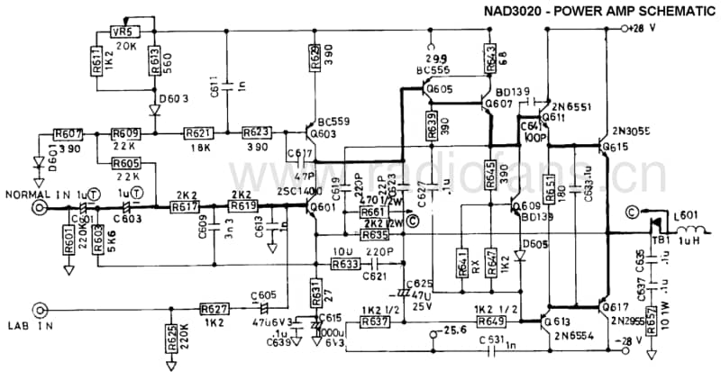 Nad-3020-Schematic电路原理图.pdf_第3页