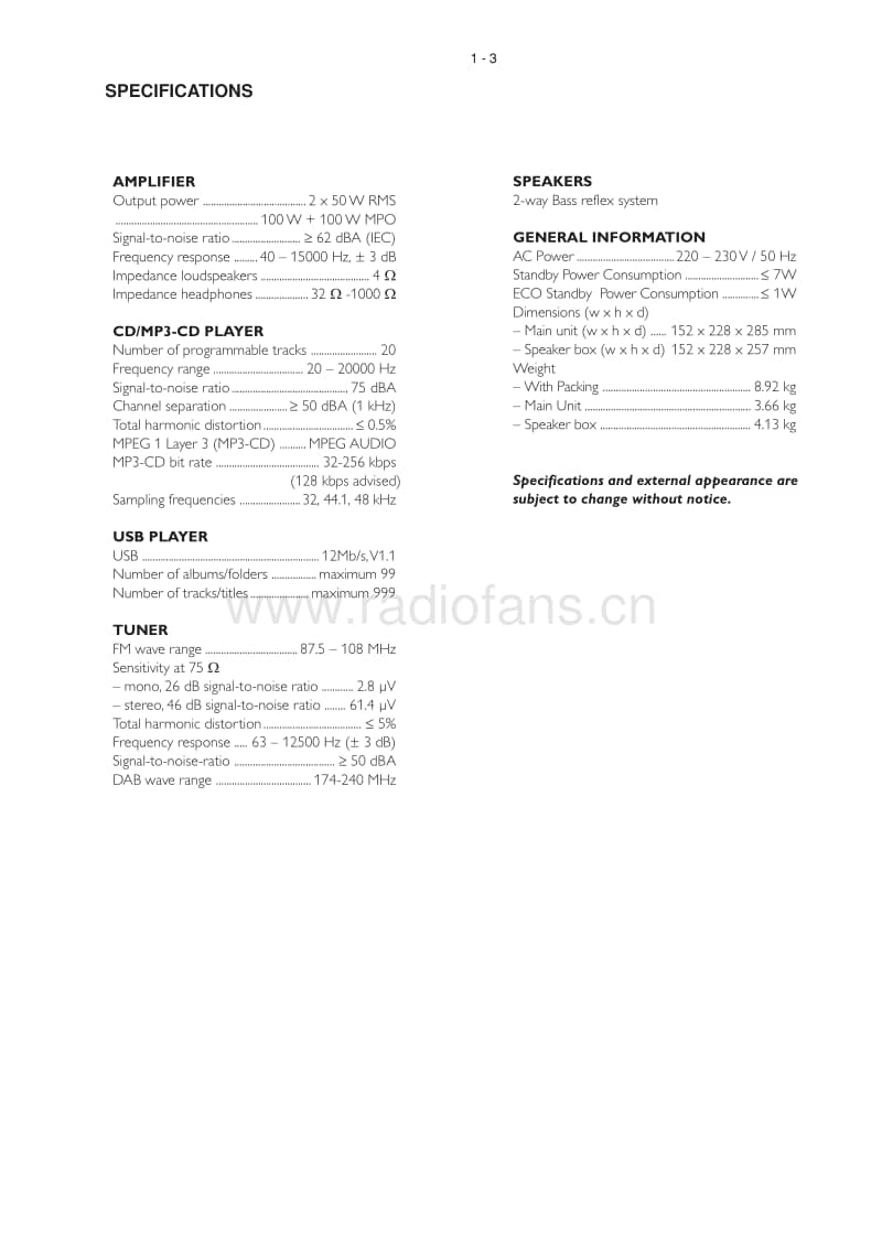 Philips-MCB-395-Service-Manual电路原理图.pdf_第3页