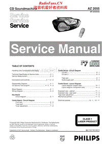 Philips-AZ-2055-Service-Manual电路原理图.pdf