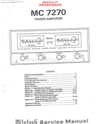 McIntosh-MC-7270-Service-Manual电路原理图.pdf