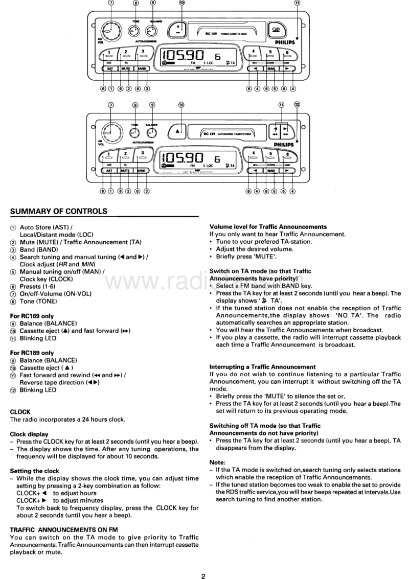 Philips-RC-169-Service-Manual电路原理图.pdf_第3页