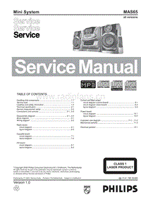 Philips-MAS-65-Service-Manual电路原理图.pdf
