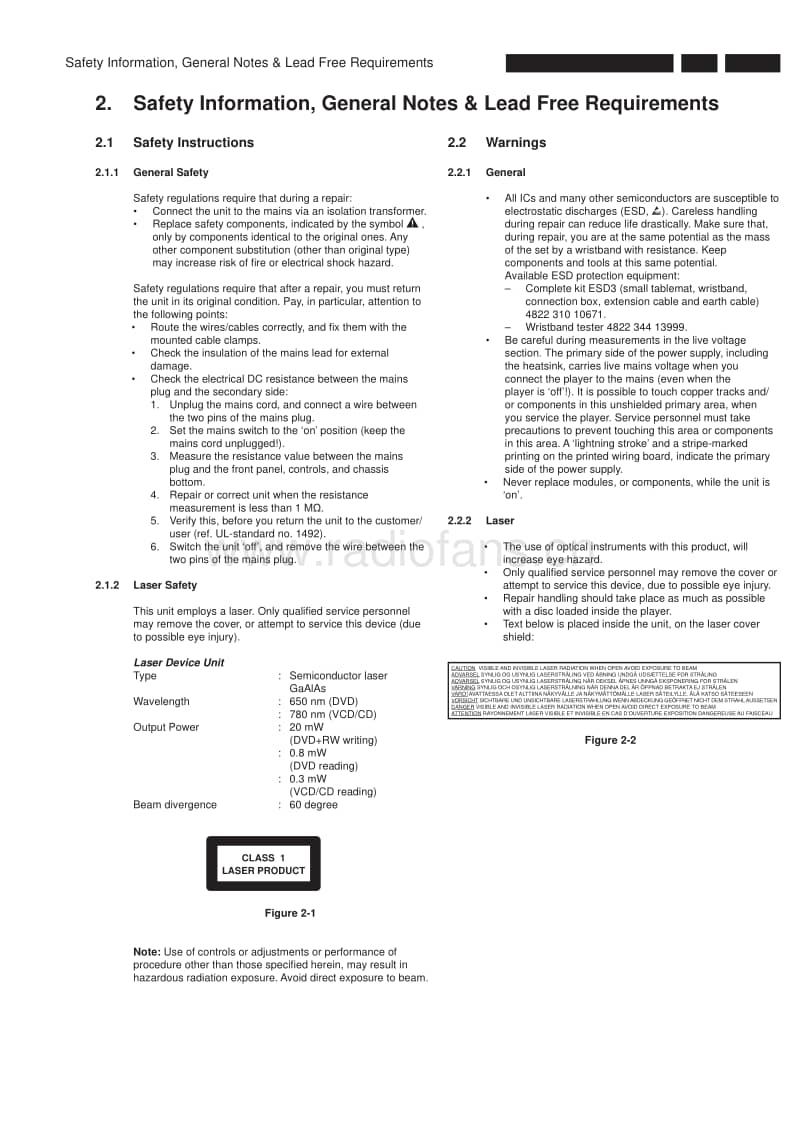 Philips-DVDR-7310-H-Service-Manual电路原理图.pdf_第1页