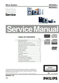 Philips-MCD-305-Service-Manual电路原理图.pdf