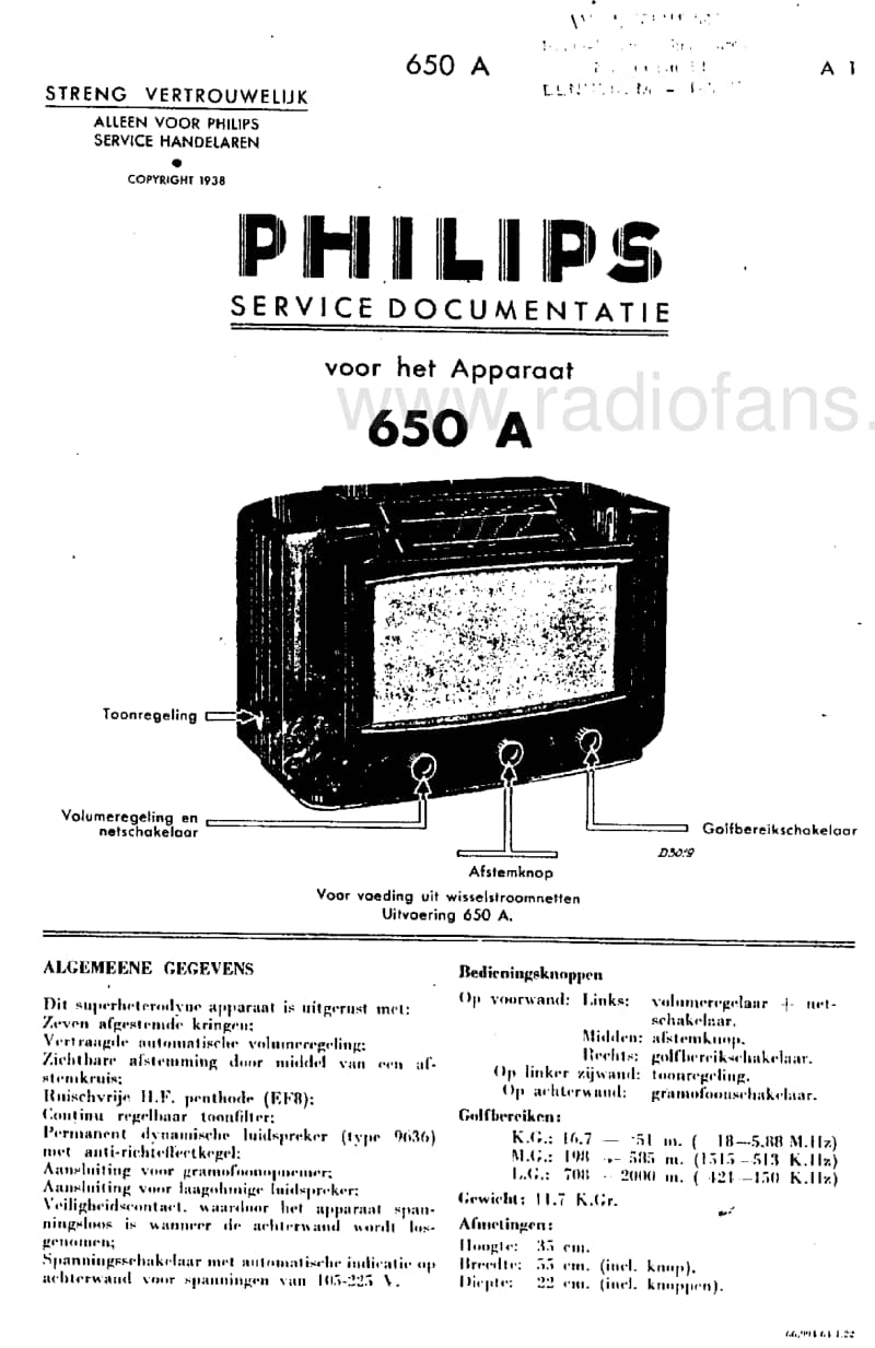 Philips-650-A-Service-Manual电路原理图.pdf_第3页