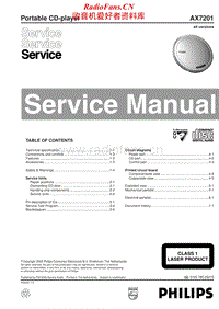 Philips-AX-7201-Service-Manual电路原理图.pdf