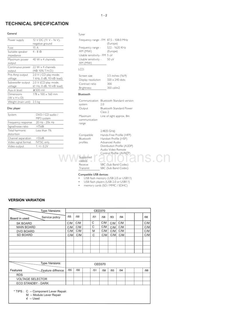 Philips-CED-370-Service-Manual电路原理图.pdf_第2页