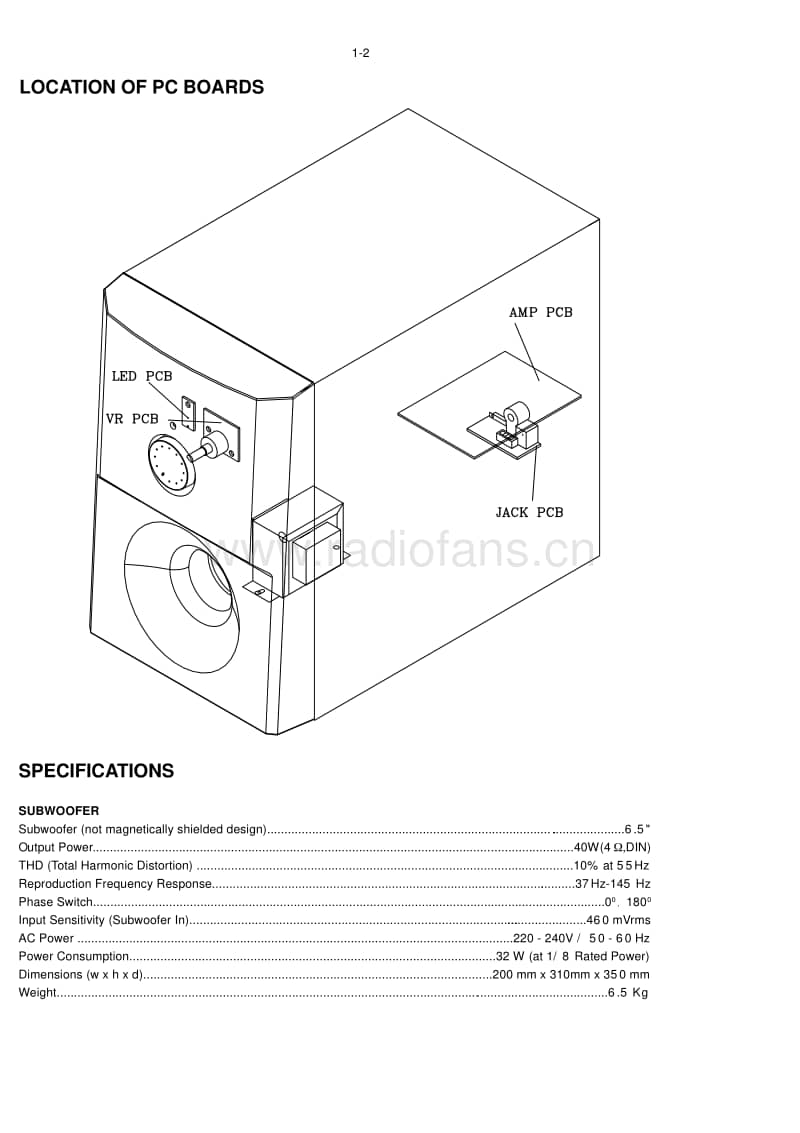 Philips-SW-3660-Service-Manual电路原理图.pdf_第2页