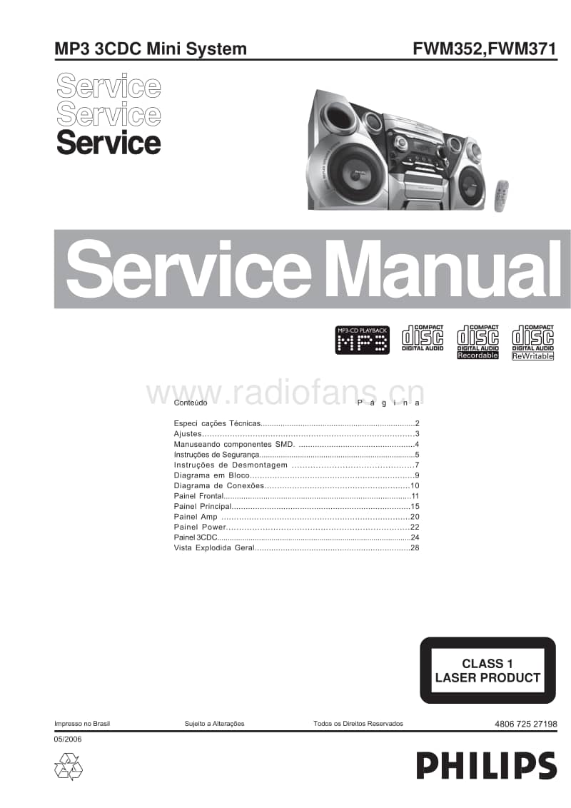 Philips-FWM-371-Service-Manual电路原理图.pdf_第1页