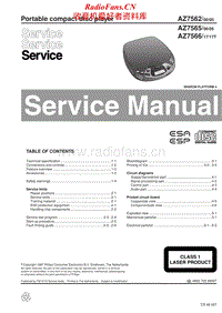 Philips-AZ-7566-Service-Manual电路原理图.pdf