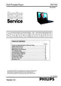 Philips-PET-740-Service-Manual电路原理图.pdf